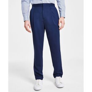 Men's Modern-Fit Stretch Pleated Dress Pants